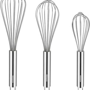NileHome Stainless Steel Whisk Set